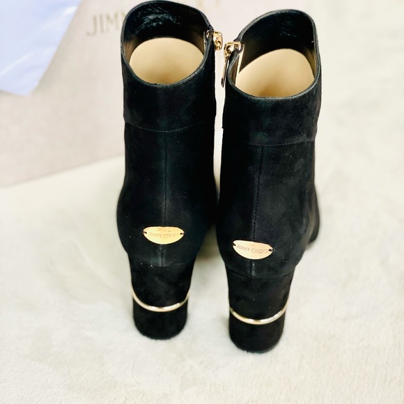 🔶NIB Jimmy Choo Marcia 80 Suede Ankle Boot - Picture 5 of 14